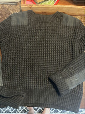Vintage Burton Sweater With Patches